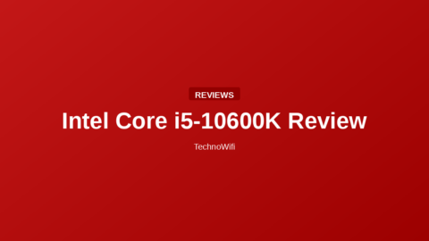 Intel Core i5-10600K Review