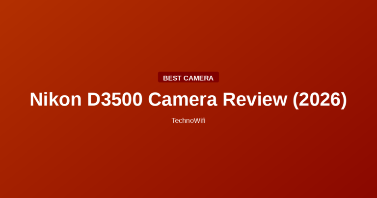 Nikon D3500 Camera Review (2026)