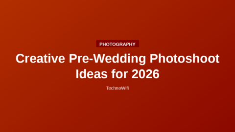 Creative Pre-Wedding Photoshoot Ideas for 2026