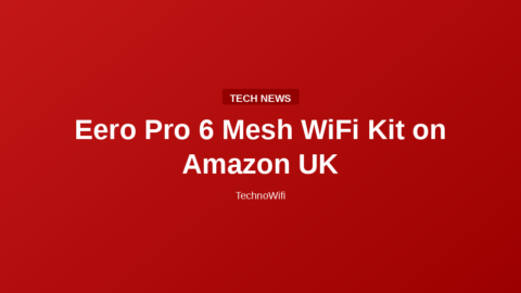 Eero Pro 6 Mesh WiFi Kit on Amazon UK