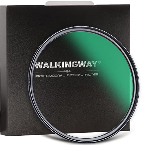Walking Way 62mm UV Protection Filter Ultra Slim MCUV HD Optical Glass Filter Multi Nano Coating Scratch Resistant/Waterproof Camera Lens Filter for Canon Olympus Panasonic Sony Sigma (62MM)