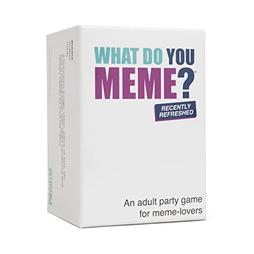 WHAT DO YOU MEME? Core Game - The Hilarious Adult Party Game for Meme Lovers