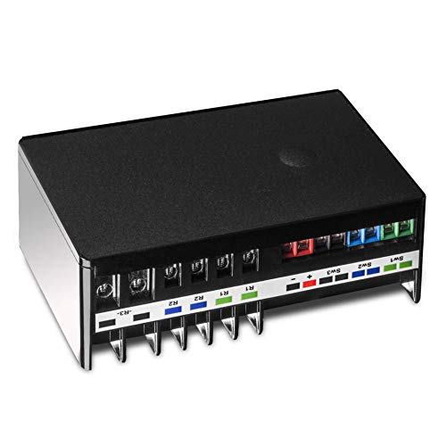Zooz Z-Wave Plus S2 MultiRelay ZEN16 VER. 2.0 for Garage Doors, Sprinklers, Gas Fireplace; 3 Dry Contact Relays (15A, 15A, 20A); 12-24 V AC/DC or USB C Power; Signal Repeater; Hub Required