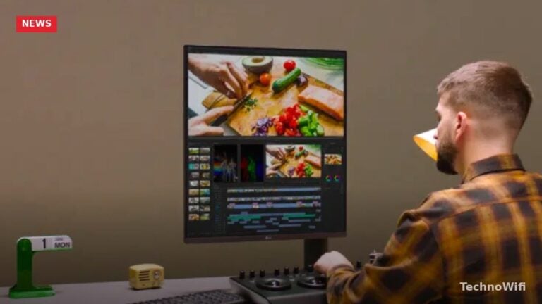 LG’s New High-end Monitor with Square-Double Display